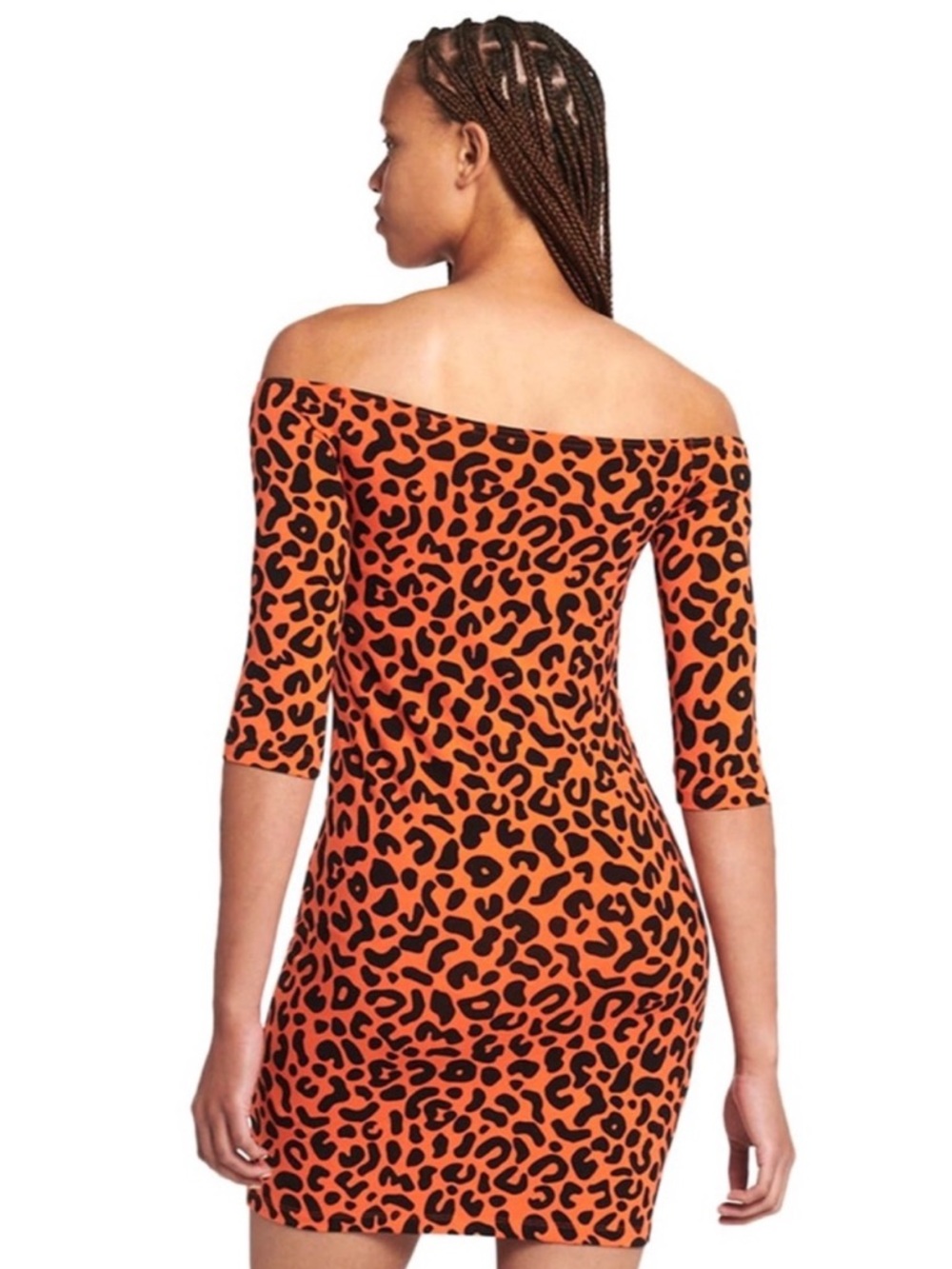 ADIDAS Originals Rich Mnisi leopard print mini dress🔥🔥 - Picture 4 of 10